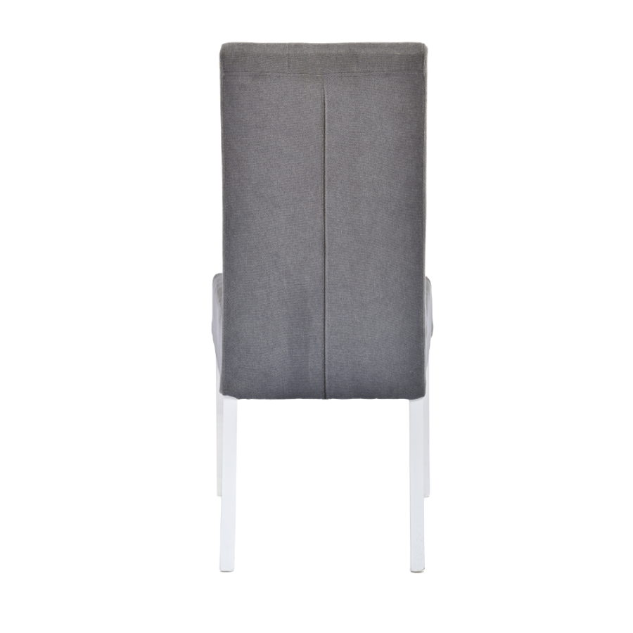 TRPEZARIJSKA STOLICA DALIA 46X102X64CM BIJELA SORO/ANTRACIT