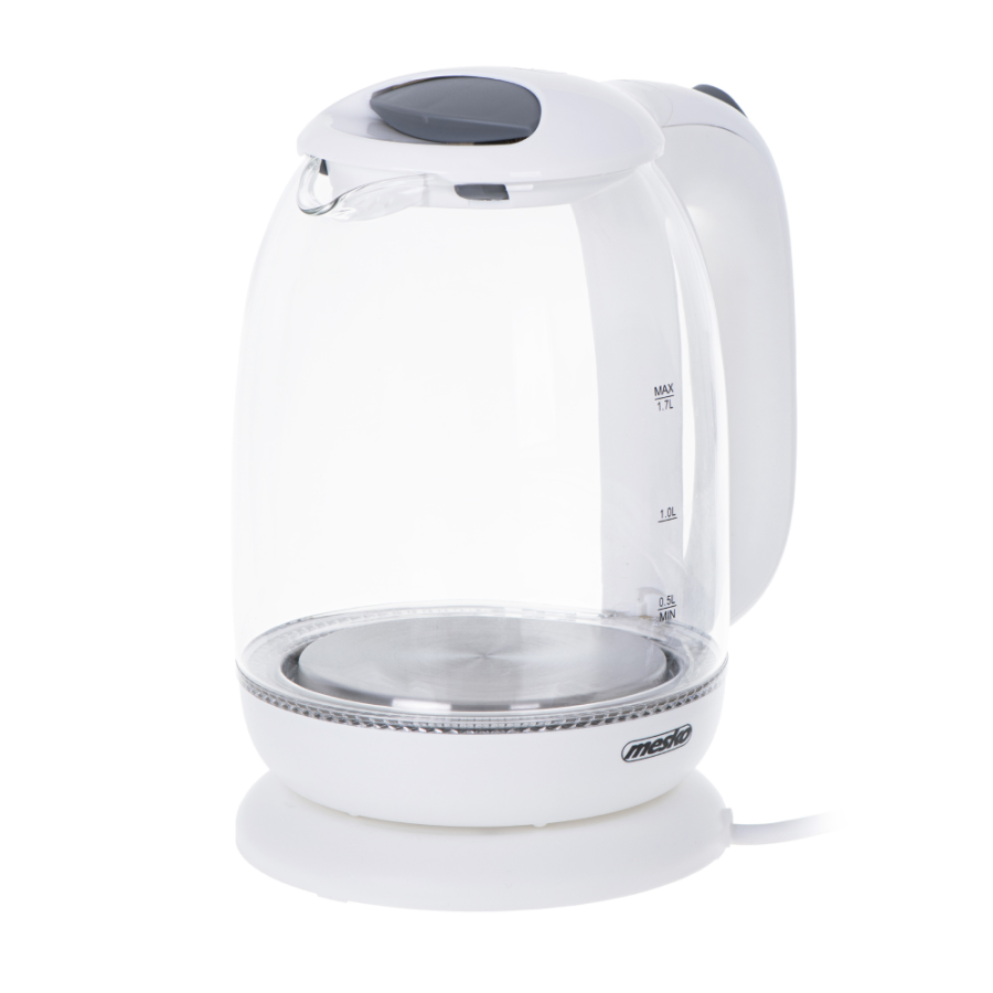 MESKO KUHALO ZA VODU 1,7L MS 1302B STAKLO BIJELO