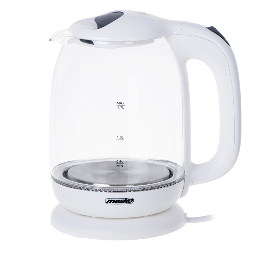 MESKO KUHALO ZA VODU 1,7L MS 1302B STAKLO BIJELO