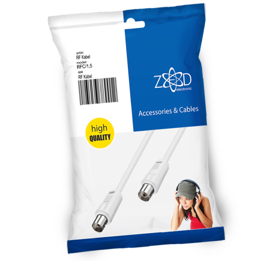 KABAL ANTENSKI 1,5M RFC ZED