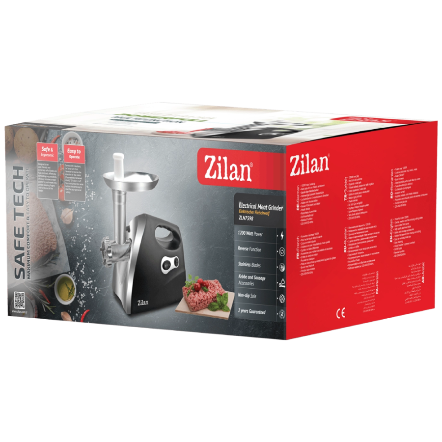 MAŠINA ZA MLJEVENJE MESA 1200W ZILAN ZLN7598/ZLN7599