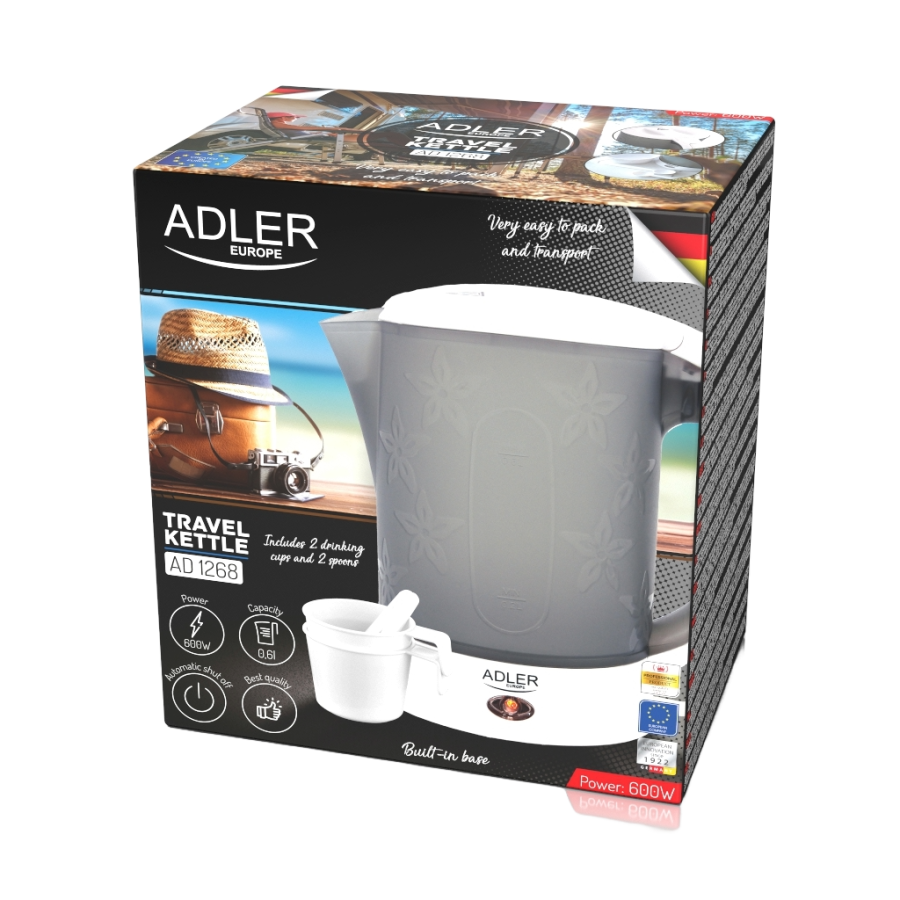 ADLER KUHALO ZA VODU + ŠOLJICE AD 1268