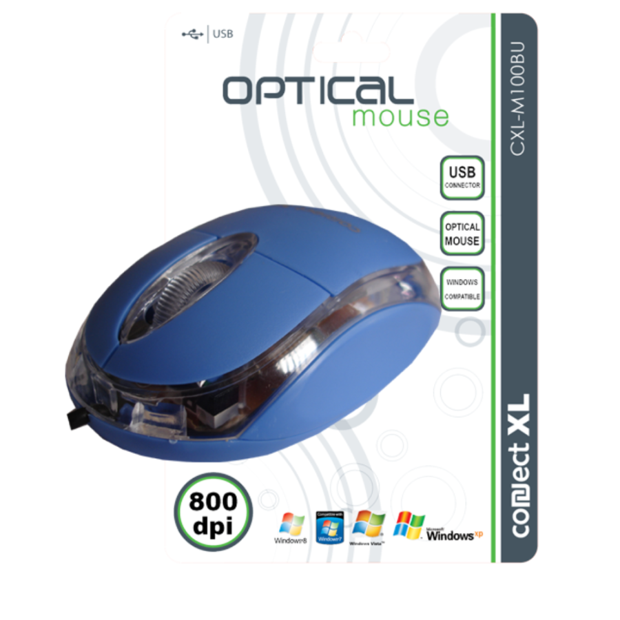 MIŠ OPTIČKI USB CONNECT XL CXL-M100BU