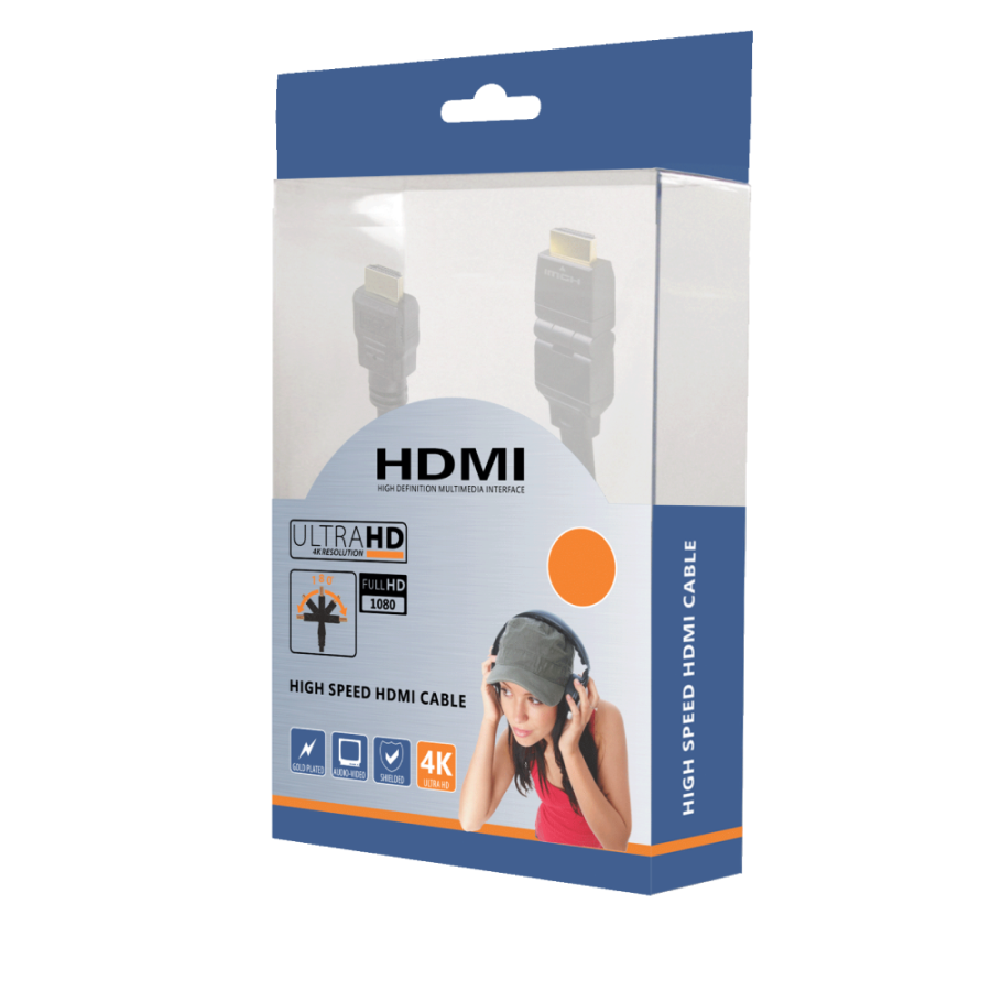 KABAL HDMI 1,8M ZED HDMI2/1.8 HEC HDCP ARC