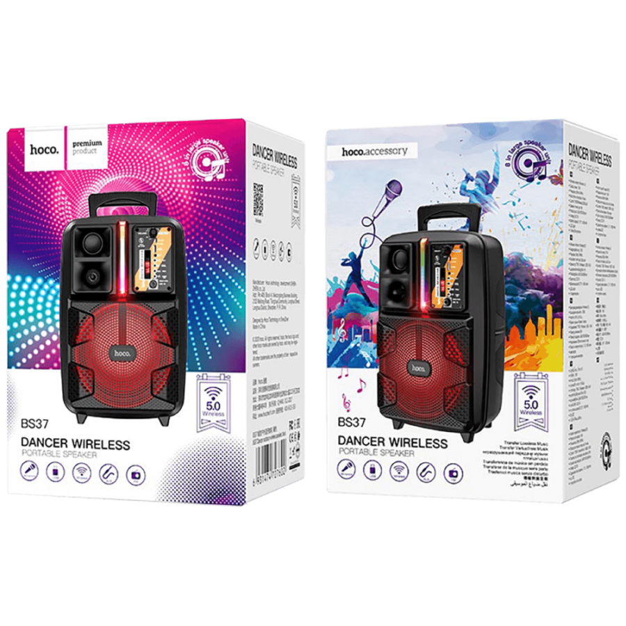 KARAOKE 15W HOCO BS37 SA MIKROFONOM