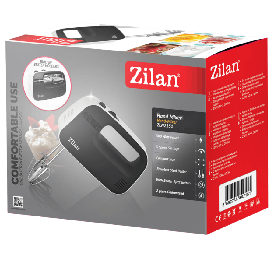 MIKSER RUČNI 300W ZILAN ZLN2151