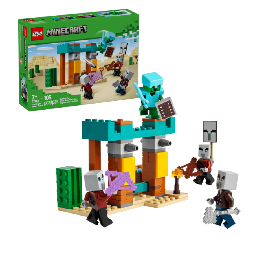LEGO KOCKE  ILLAGERI U PUSTINJSKOJ PATROLI MINECRAFT 21267