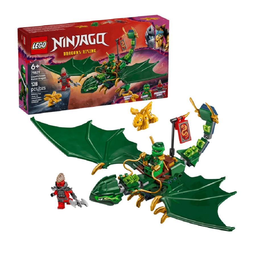 LEGO KOCKE LLOYDOV ZELENI ŠUMSKI ZMAJ NINJAGO 71829