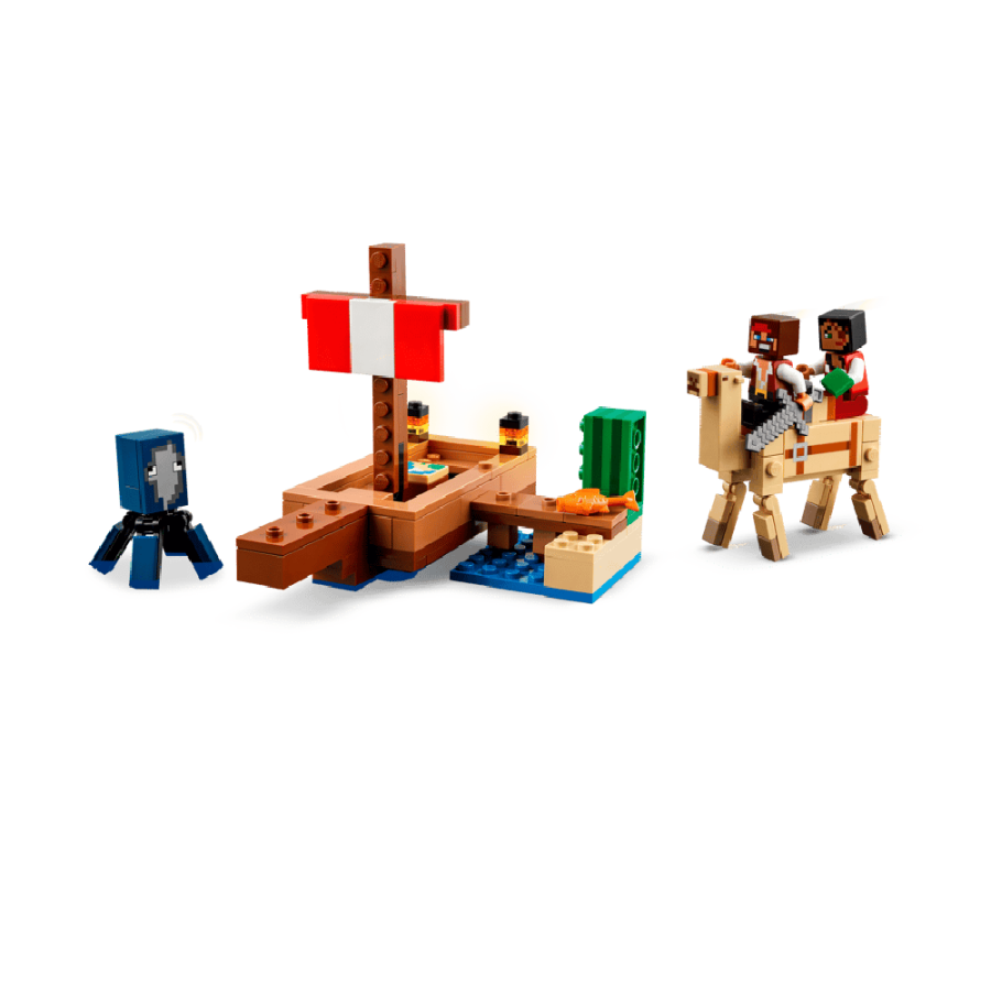 LEGO KOCKE  PUTOVANJE NA GUSARSKOM BRODU MINECRAFT 21259