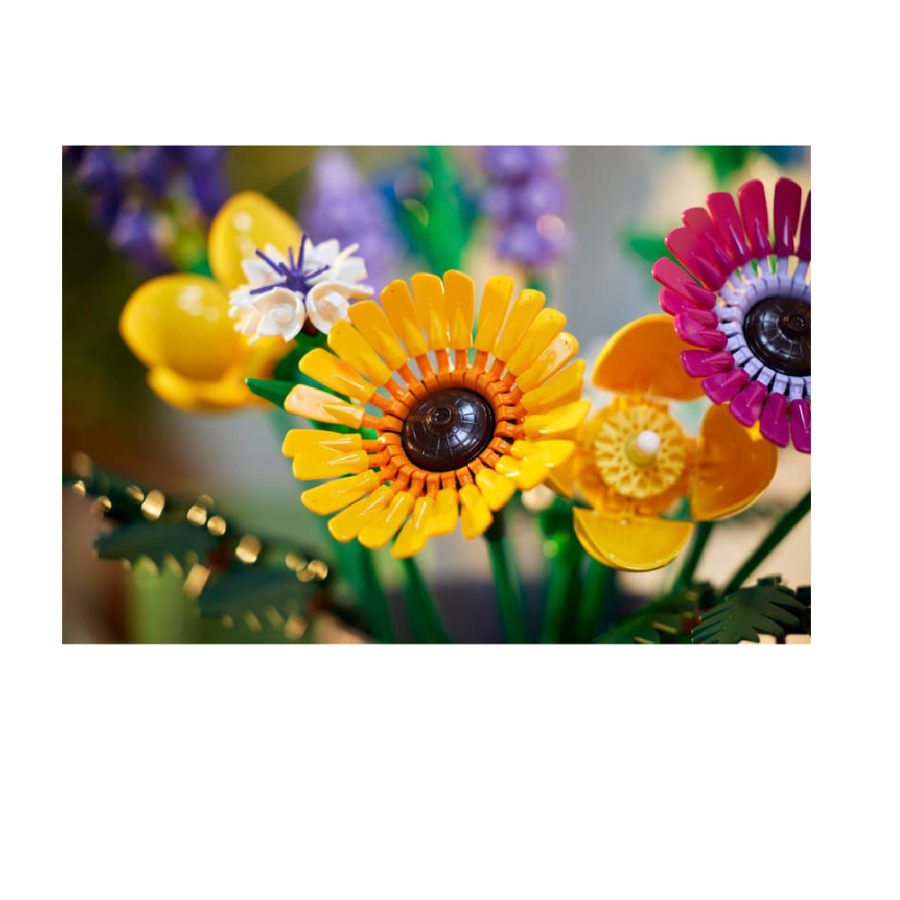 LEGO  KOCKE BUKET DIVLJEG CVIJEĆA ICONS 10313