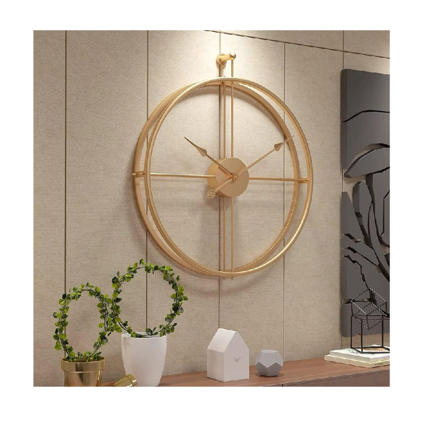 ZIDNI SAT  FI59CM MET. ZLATNI