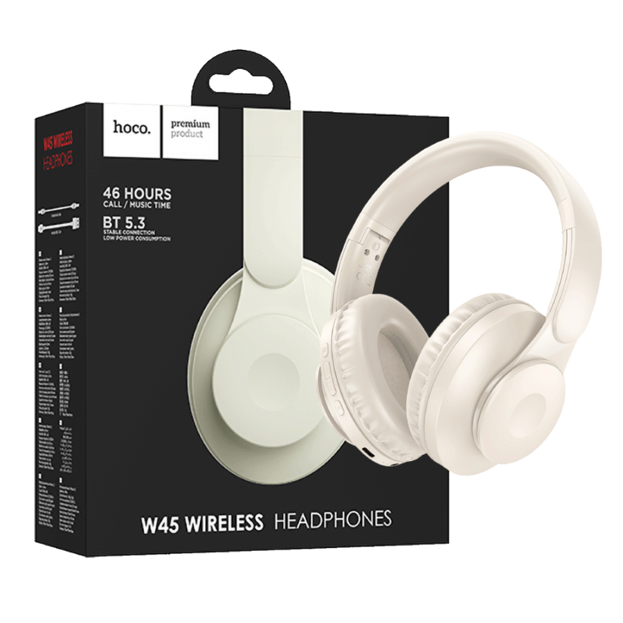 HOCO SLUŠALICE BLUETOOTH W45 ENJOY BIJELE