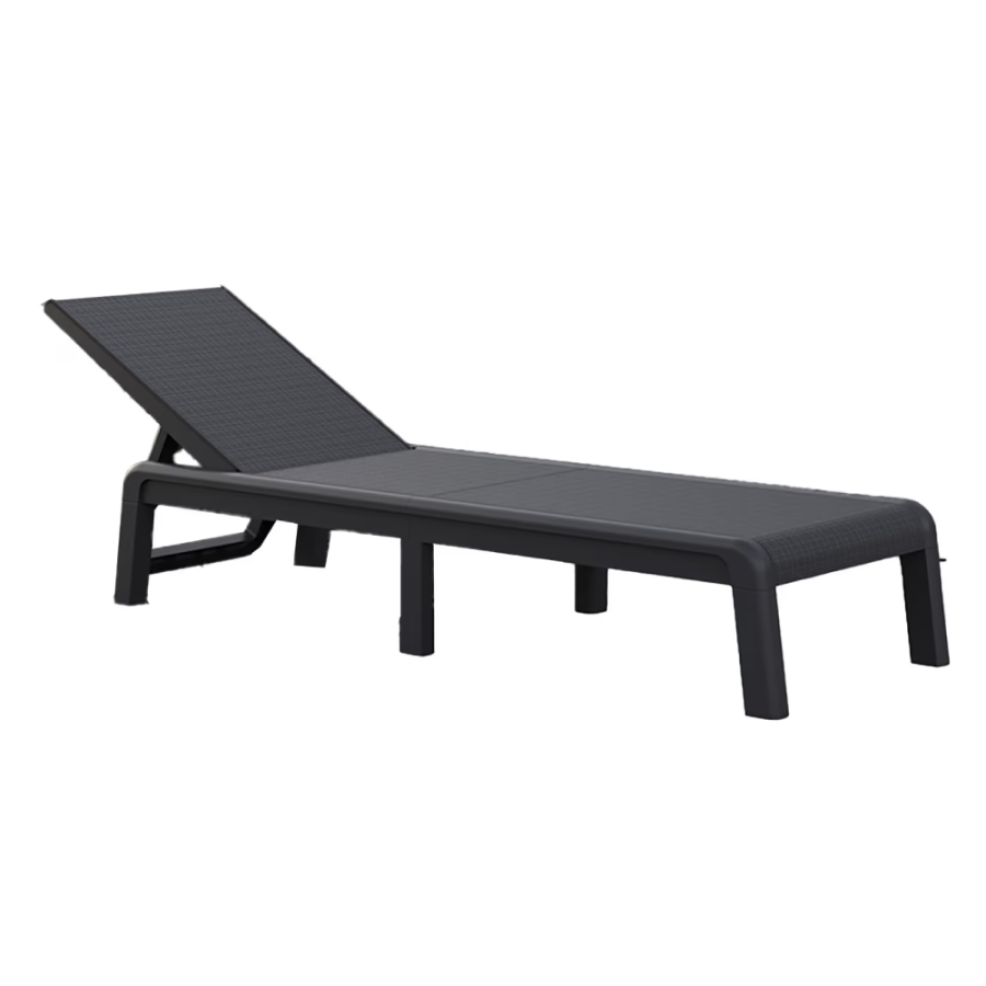 LEŽALJKA ZA PLAŽU 187,50X58X29CM PVC SIVA MALLORCA