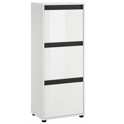 CIPELAR LOCCO BIJELI VISOKI SJAJ 50X126X35CM