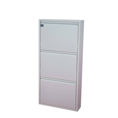 CIPELAR METALNI 3 LADICE BIJELI 50X15X103CM