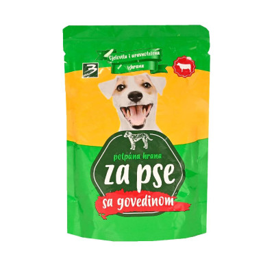 BINGO HRANA ZA PSE POUCH GOVEDINA  100G