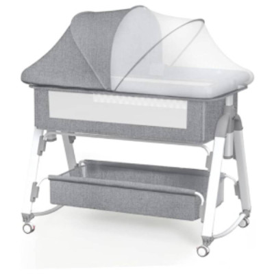 NEXT TO ME KREVETAC GREY DOTS 55X95CM