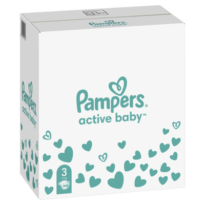PAMPERS PELENE 3 208KOM MSB MIDI 6-10KG