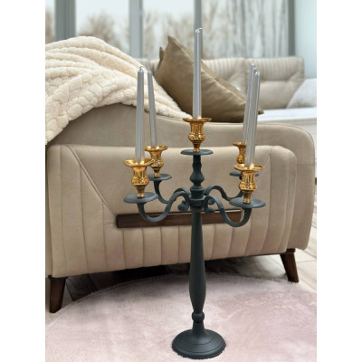 METALNI SVIJEĆNJAK FI50CM H-81CM