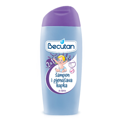 BECUTAN LAVANDA 2U1 KUPKA I ŠAMPON 200ML