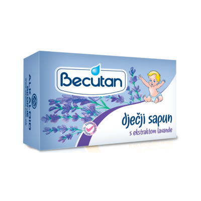 BECUTAN LAVANDA SAPUN ZA BEBE 90G