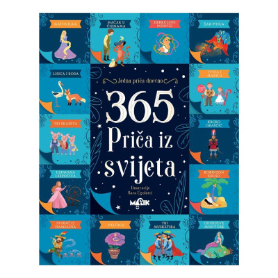 KNJIGA T/K 365 PRIČA IZ SVIJETA