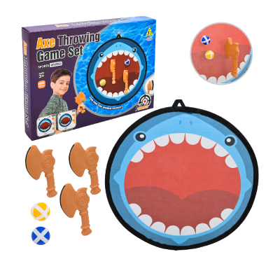 SET ZA IGRU AXE THROWING SET SHARK