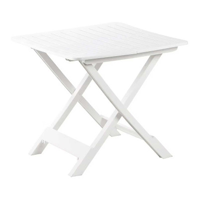 STO ZA VRT 79X72X70CM BIJELI SKLOPIVI TEVERE