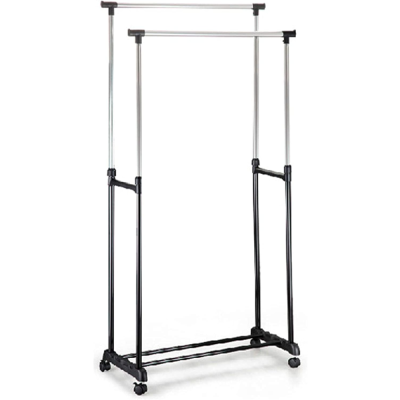 STALAK ZA ODJEĆU DUPLI 80X42X96-165CM