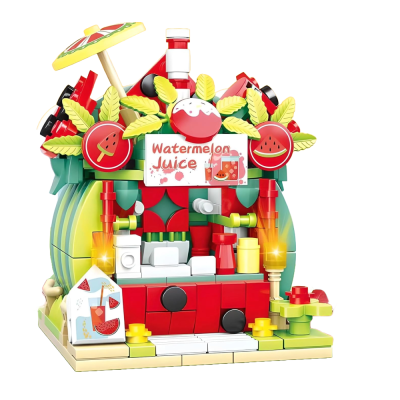 IGRAČKA KOCKE ZA SLAGANJE WATERMELON JUICE SHOP