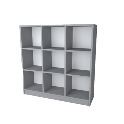 POLICA BC-104 104X30X105CM TAMNO SIVA OR0459