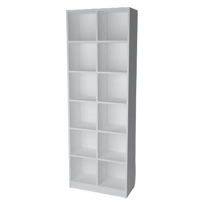 POLICA BC-70 70X30X201CM BIJELA OR0462