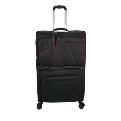 KOFER VELIKI PLATNO CRNI 72X47X25