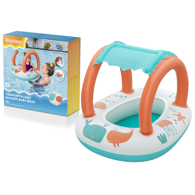 ČAMAC 67X84CM SA KROVOM KIDS SEA ANIMALS BESTWAY 34203