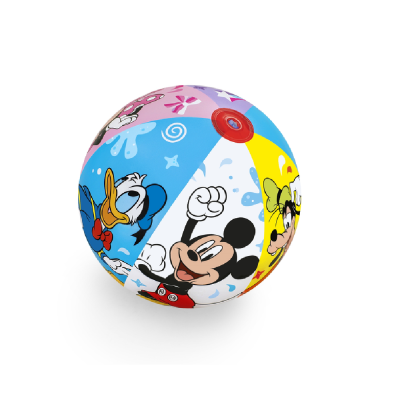 LOPTA ZA PLIVANJE 51CM MICKEY&FRIENDS BESTWAY 91098
