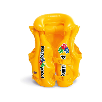 PRSLUK ZA PLIVANJE 47X50CM DELUXE SWIM VEST INTEX 58660