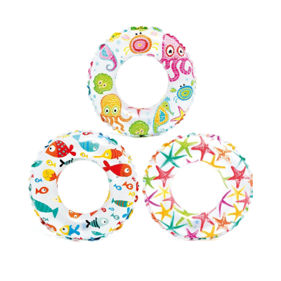 ŠLAUF ZA PLIVANJE 51CM TRANSPARENT FRUIT/FISH INTEX 59230