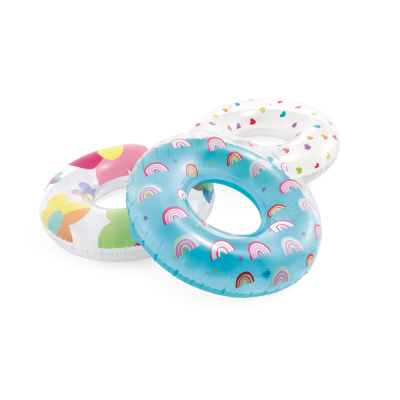 ŠLAUF ZA PLIVANJE 81CM JUMBO TRANSPARENT DESIGN INTEX 59259