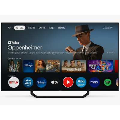 TV LED 50" TESLA 50E655BUS GOOGLE TV 4K ULTRA HD