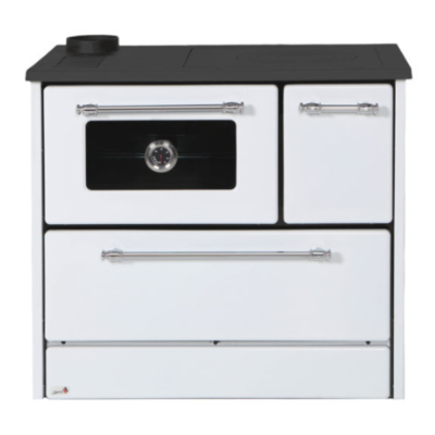 ŠTEDNJAK NA ČVRSTO GORIVO MAX 701 LIJEVI BIJELI