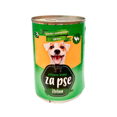 HRANA ZA PSE 415G BINGO ŽIVINA