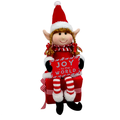 DEKORACIJA NOVOGODIŠNJA PLIŠANA