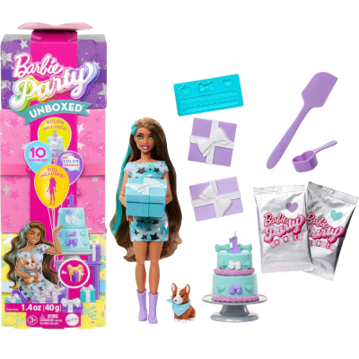 BARBIE PARTY REVEAL IGRAČKA LUTKA IZNENAĐENJA