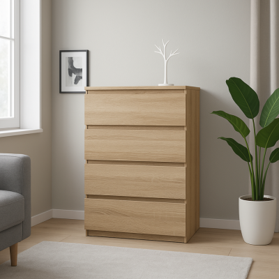 KOMODA VIVA SA LADICAMA 77X104X40CM SONOMA