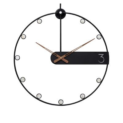 ZIDNI  SAT FI68CM MET. CRNI