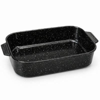 TEPSIJA DUBOKA 33X22CM Č. EMAJL