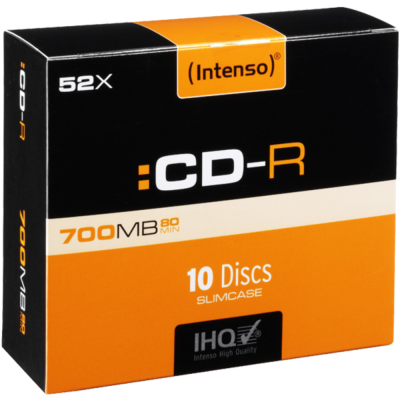 CD-R 700MB-80MIN 10KOM SLIM CASE
