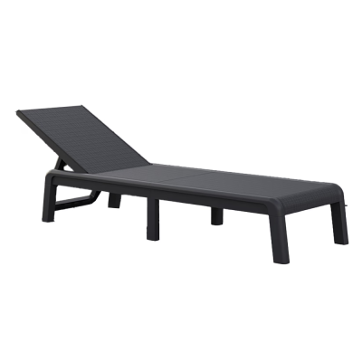 LEŽALJKA ZA PLAŽU 187,50X58X29CM PVC SIVA MALLORCA